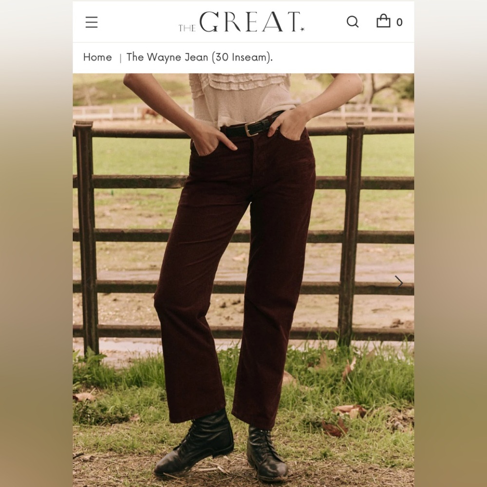 The Great The Wayne Jean 30” Inseam